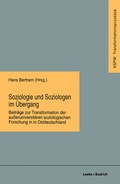 Cover: Soziologie und Soziologen im &Uuml;bergang - VS Verlag f&uuml;r Sozialwissenschaften