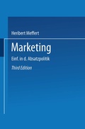 Cover: Marketing - Springer Gabler