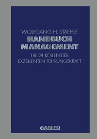 Enlarge image Cover: Handbuch Management - Springer Gabler