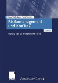 Abbildung von: Risikomanagement und KonTraG - Springer Gabler