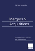 Cover: Mergers & Acquisitions - Springer Gabler