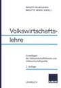 Cover: Volkswirtschaftslehre - Springer Gabler