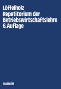 Cover: Repetitorium der Betriebswirtschaftslehre - Springer Gabler