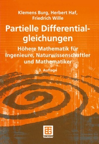 Abbildung von: Partielle Differentialgleichungen - Vieweg+Teubner Verlag