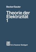 Cover: Theorie der Elektrizit&auml;t - Vieweg+Teubner Verlag