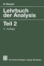 Cover: Lehrbuch der Analysis - Vieweg+Teubner Verlag