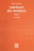 Cover: Lehrbuch der Analysis - Vieweg+Teubner Verlag