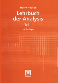 Enlarge image Cover: Lehrbuch Analysis - Vieweg+Teubner Verlag