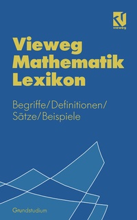 Abbildung von: Vieweg Mathematik Lexikon - Vieweg+Teubner Verlag