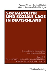 Abbildung von: Sozialpolitik und soziale Lage in Deutschland - VS Verlag für Sozialwissenschaften