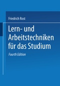 Cover: Lern- und Arbeitstechniken f&uuml;r das Studium - VS Verlag f&uuml;r Sozialwissenschaften