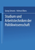 Cover: Studium und Arbeitstechniken der Politikwissenschaft - VS Verlag f&uuml;r Sozialwissenschaften