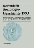 Cover: Jahrbuch f&uuml;r Soziologiegeschichte 1993 - VS Verlag f&uuml;r Sozialwissenschaften