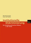 Cover: Institutionelle Diskriminierung - VS Verlag f&uuml;r Sozialwissenschaften