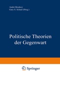 Cover: Politische Theorien der Gegenwart - VS Verlag f&uuml;r Sozialwissenschaften
