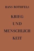 Cover: Krieg und Menschlichkeit - Vs Verlag Fur Sozialwissenschaften