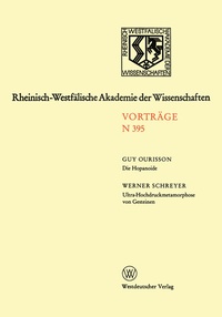 Abbildung von: Die Hopanoide. Ultra-Hochdruckmetamorphose von Gesteinen als Resultat von tiefer Versenkung kontinentaler Erdkruste - VS Verlag für Sozialwissenschaften
