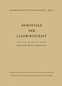 Cover: Demontage der Landwirtschaft - VS Verlag für Sozialwissenschaften