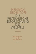 Cover: Die Physikalische Erforschung des Weltalls - Vs Verlag Fur Sozialwissenschaften