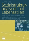 Cover: Sozialstrukturanalysen mit Lebensstilen - VS Verlag f&uuml;r Sozialwissenschaften