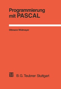 Abbildung von: Programmierung mit PASCAL - Vieweg+Teubner Verlag