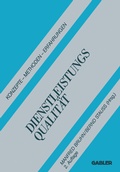 Cover: Dienstleistungsqualit&auml;t - Springer Gabler