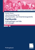 Cover: Fachkunde - Springer Gabler