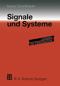 Enlarge image Cover: Signale und Systeme - Vieweg+Teubner Verlag
