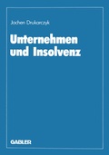 Cover: Unternehmen und Insolvenz - Springer Gabler