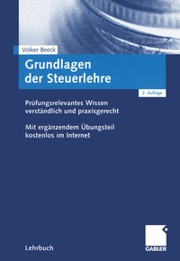 Abbildung von: Grundlagen der Steuerlehre - Springer Gabler