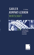 Cover: Gabler Kompakt-Lexikon Wirtschaft - Springer Gabler