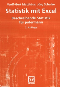 Enlarge image Cover: Statistik mit Excel - Vieweg+Teubner Verlag