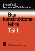 Cover: Baukonstruktionslehre - Vieweg+Teubner Verlag