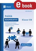 Cover: Politik kooperativ Klasse 7-8 - Auer Verlag in der AAP Lehrerwelt GmbH