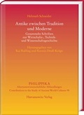 Cover: Antike zwischen Tradition und Moderne - Harrassowitz Verlag
