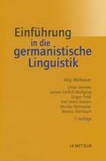 Cover: Einf&uuml;hrung in die germanistische Linguistik - J.B. Metzler