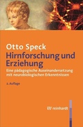 Cover: Hirnforschung und Erziehung - Ernst Reinhardt Verlag