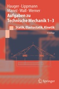 Cover: Aufgaben zu Technische Mechanik 1-3 - Springer