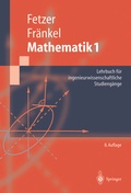 Cover: Mathematik 1 - Springer