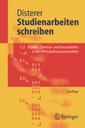 Cover: Studienarbeiten schreiben - Springer