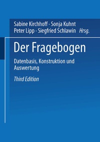 Enlarge image Cover: Der Fragebogen - VS Verlag für Sozialwissenschaften