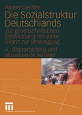 Cover: Die Sozialstruktur Deutschlands - VS Verlag f&uuml;r Sozialwissenschaften