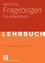 Cover: Fragebogen - VS Verlag für Sozialwissenschaften