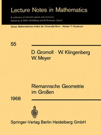 Abbildung von: Riemannsche Geometrie im Großen - Springer