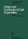 Cover: Origin and Continuity of Cell Organelles - Springer