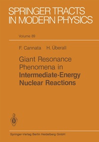 Abbildung von: Giant Resonance Phenomena in Intermediate Energy Nuclear Reactions - Springer
