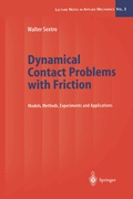 Cover: Dynamical Contact Problems with Friction - Springer