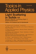 Cover: Light Scattering in Solids VI - Springer