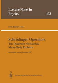 Enlarge image Cover: Schrödinger Operators The Quantum Mechanical Many-Body Problem - Springer