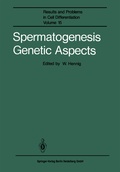Cover: Spermatogenesis Genetic Aspects - Springer